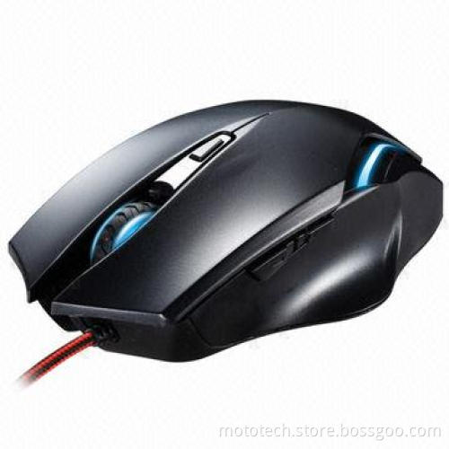 6D Ergonomic High-precision Gaming Mouse, Measures 123.98*73.98*40.25mm